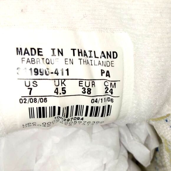 Nike Air Women's Pre-owned Blue/White Running Sneakers - sz. 7 - Picture 6 of 6